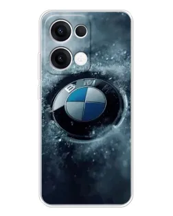 Чехол для OPPO Reno13 с картинкой «Логотип BMW — лед» Чехол для OPPO Reno13 с картинкой «Логотип BMW — лед»