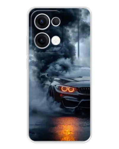Чехол для OPPO Reno13 с картинкой «BMW M-Power — абстракция» Чехол для OPPO Reno13 с картинкой «BMW M-Power — абстракция»