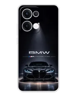 Чехол для OPPO Reno13 с картинкой «BMW сквозь ночной город» Чехол для OPPO Reno13 с картинкой «BMW сквозь ночной город»