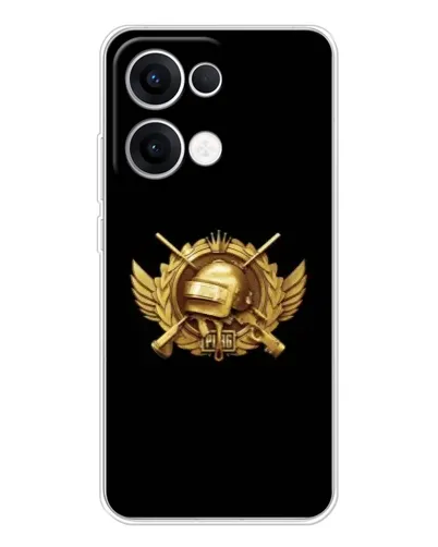 Чохол для OPPO Reno13 з картинкою «PUBG — помаранчевий градієнт» Чохол для OPPO Reno13 з картинкою «PUBG — помаранчевий градієнт»