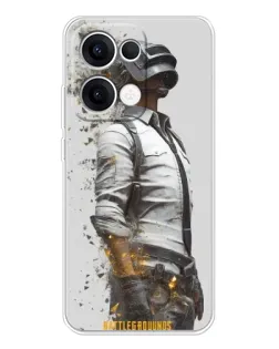 Чехол для OPPO Reno13 с картинкой «PUBG — боец в пыли» Чехол для OPPO Reno13 с картинкой «PUBG — боец в пыли»