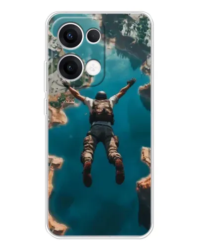 Чохол для OPPO Reno13 з картинкою «PUBG — вільне падіння» Чохол для OPPO Reno13 з картинкою «PUBG — вільне падіння»