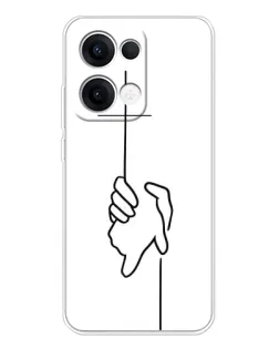 Чохол для OPPO Reno13 з картинкою «Рука тримає» Чохол для OPPO Reno13 з картинкою «Рука тримає»