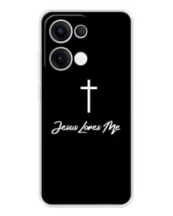 Чохол для OPPO Reno13 з картинкою «Ісус любить тебе»