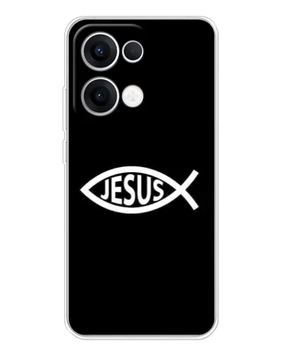 Чохол для OPPO Reno13 з картинкою «Класичний Jesus» Чохол для OPPO Reno13 з картинкою «Класичний Jesus»