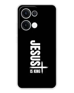 Чохол для OPPO Reno13 з картинкою «Вертикаль віри Jesus»
