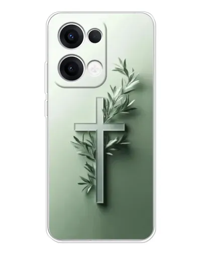 Чехол для OPPO Reno13 с картинкой «Оливковая ветвь» Чехол для OPPO Reno13 с картинкой «Оливковая ветвь»