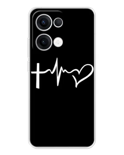 Чехол для OPPO Reno13 с картинкой «Пульс веры» Чехол для OPPO Reno13 с картинкой «Пульс веры»