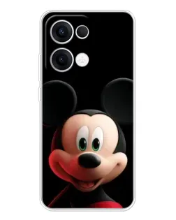 Чехол для OPPO Reno13 с картинкой «Улыбающийся Микки Маус»