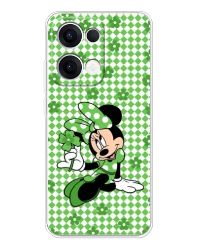 Чехол для OPPO Reno13 с картинкой «Mickey в клетку»