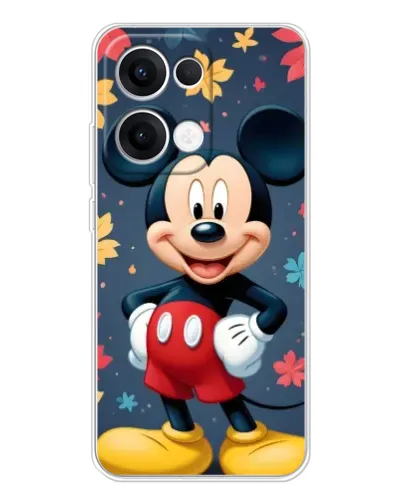 Чехол для OPPO Reno13 с картинкой «Осенний Mickey Mouse»