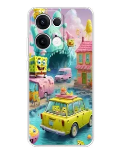 Чехол для OPPO Reno13 с картинкой «Монстр-трак приключения»