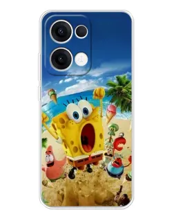 Чехол для OPPO Reno13 с картинкой «Развлечения на пляже»