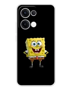 Чехол для OPPO Reno13 с картинкой «Классический Губка Боб»