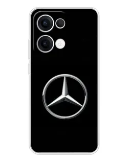 Чехол для OPPO Reno13 с картинкой «Mercedes классический лого»
