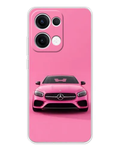 Чохол для OPPO Reno13 з картинкою «Рожевий Mercedes AMG» Чохол для OPPO Reno13 з картинкою «Рожевий Mercedes AMG»