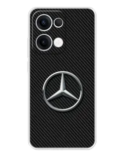 Чохол для OPPO Reno13 з картинкою «Карбоновий Mercedes стиль» Чохол для OPPO Reno13 з картинкою «Карбоновий Mercedes стиль»