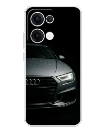 Чехол для OPPO Reno13 с картинкой «Audi — детализация кузова» Чехол для OPPO Reno13 с картинкой «Audi — детализация кузова»