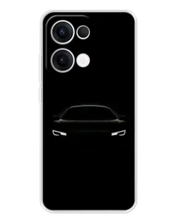 Чехол для OPPO Reno13 с картинкой «Взгляд Audi в темноте»