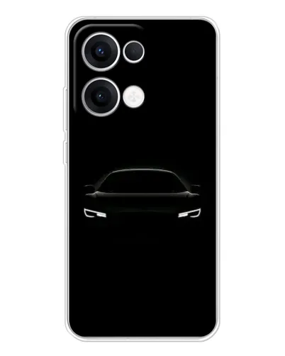 Чехол для OPPO Reno13 с картинкой «Взгляд Audi в темноте» Чехол для OPPO Reno13 с картинкой «Взгляд Audi в темноте»