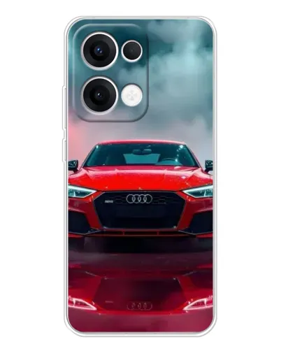 Чехол для OPPO Reno13 с картинкой «Audi RS — красный стиль» Чехол для OPPO Reno13 с картинкой «Audi RS — красный стиль»