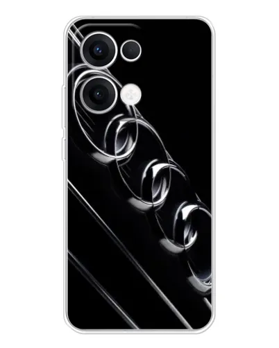 Чехол для OPPO Reno13 с картинкой «Audi — абстрактные кольца» Чехол для OPPO Reno13 с картинкой «Audi — абстрактные кольца»