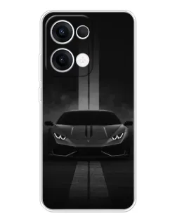 Чехол для OPPO Reno13 с картинкой «Lamborghini симметрия дорог» Чехол для OPPO Reno13 с картинкой «Lamborghini симметрия дорог»