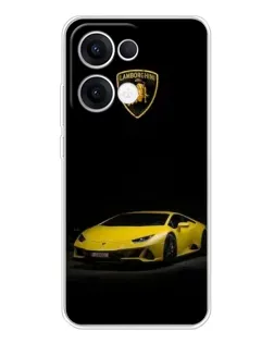 Чехол для OPPO Reno13 с картинкой «Lamborghini желтый акцент» Чехол для OPPO Reno13 с картинкой «Lamborghini желтый акцент»