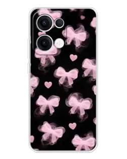 Чехол для OPPO Reno13 с картинкой «Геометрия банта»