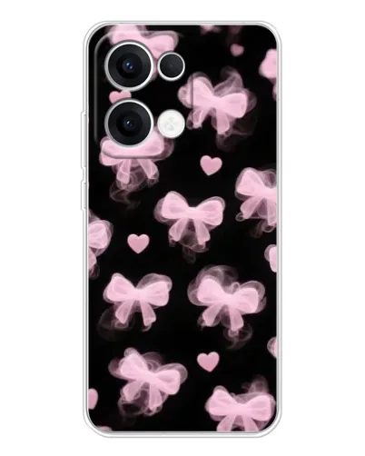 Чехол для OPPO Reno13 с картинкой «Геометрия банта»