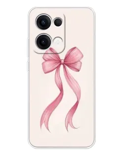 Чехол для OPPO Reno13 с картинкой «Розовый бант»