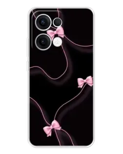 Чехол для OPPO Reno13 с картинкой «Розовые ленты»