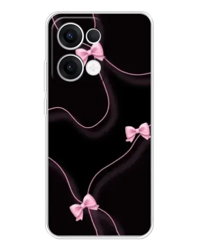 Чехол для OPPO Reno13 с картинкой «Розовые ленты»