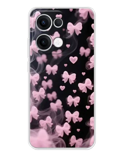 Чехол для OPPO Reno13 с картинкой «Неоновое кружево»