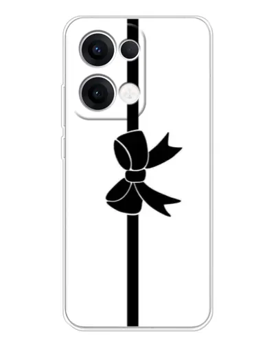Чехол для OPPO Reno13 с картинкой «Вертикальный бант»