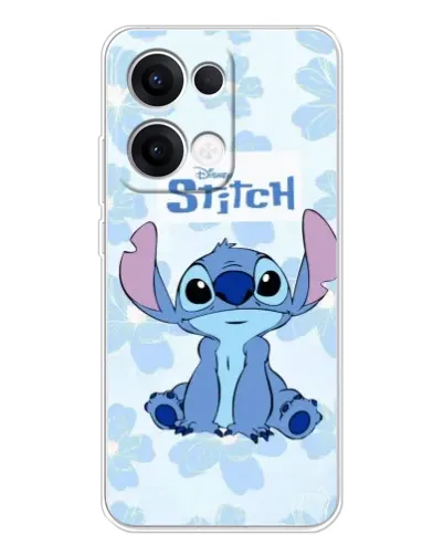 Чехол для OPPO Reno13 с картинкой «Stitch среди цветов» Чехол для OPPO Reno13 с картинкой «Stitch среди цветов»