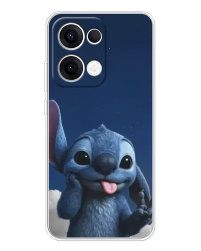 Чехол для OPPO Reno13 с картинкой «Стич в облаках» Чехол для OPPO Reno13 с картинкой «Стич в облаках»