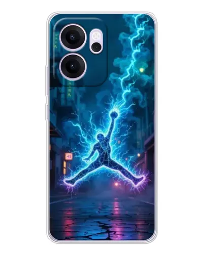 Чехол для OPPO Reno14 F с картинкой «Jordan Gold Jumpman» Чехол для OPPO Reno14 F с картинкой «Jordan Gold Jumpman»