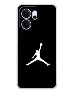 Чехол для OPPO Reno14 F с картинкой «Jordan Silhouette»