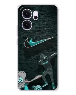 Чехол для OPPO Reno14 F с картинкой «Спортивный арт Nike» Чехол для OPPO Reno14 F с картинкой «Спортивный арт Nike»