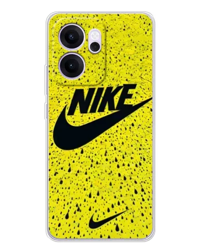 Чехол для OPPO Reno14 F с картинкой «Желтый текстурный Nike» Чехол для OPPO Reno14 F с картинкой «Желтый текстурный Nike»