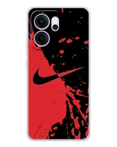 Чехол для OPPO Reno14 F с картинкой «Красные брызги Nike» Чехол для OPPO Reno14 F с картинкой «Красные брызги Nike»