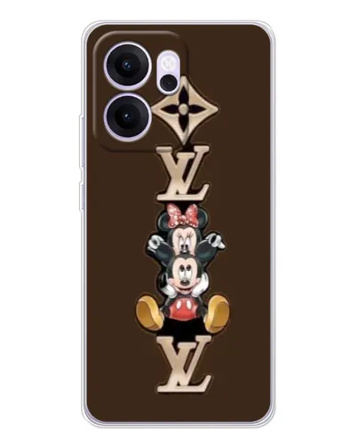 Чехол для OPPO Reno14 F с картинкой «LV и Микки Маус» Чехол для OPPO Reno14 F с картинкой «LV и Микки Маус»