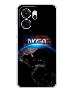Чехол для OPPO Reno14 F с картинкой «Земля из космоса NASA» Чехол для OPPO Reno14 F с картинкой «Земля из космоса NASA»