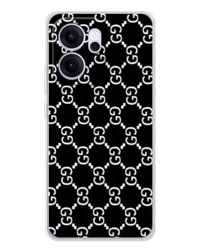 Чехол для OPPO Reno14 F с картинкой «Gucci — сетчатый паттерн» Чехол для OPPO Reno14 F с картинкой «Gucci — сетчатый паттерн»