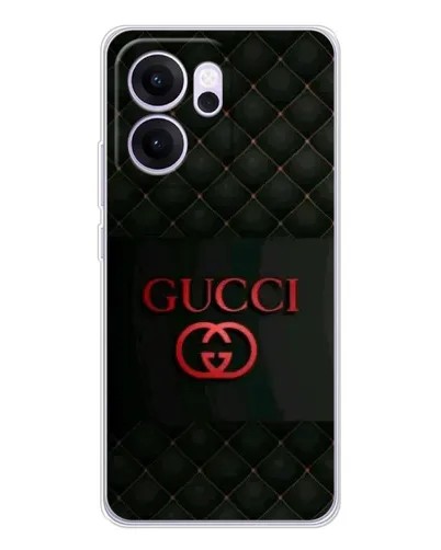 Чехол для OPPO Reno14 F с картинкой «Gucci — стеганый черный» Чехол для OPPO Reno14 F с картинкой «Gucci — стеганый черный»