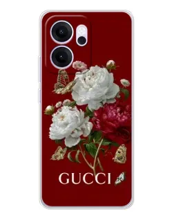 Чехол для OPPO Reno14 F с картинкой «Gucci —  сад»