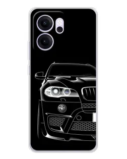 Чехол для OPPO Reno14 F с картинкой «Темный силуэт BMW» Чехол для OPPO Reno14 F с картинкой «Темный силуэт BMW»