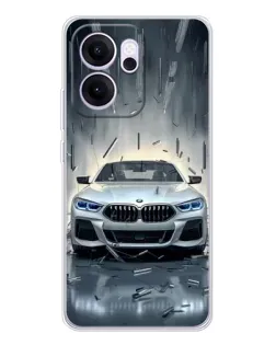 Чехол для OPPO Reno14 F с картинкой «BMW в свете фар» Чехол для OPPO Reno14 F с картинкой «BMW в свете фар»