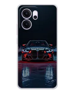 Чехол для OPPO Reno14 F с картинкой «BMW на мокрой дороге» Чехол для OPPO Reno14 F с картинкой «BMW на мокрой дороге»